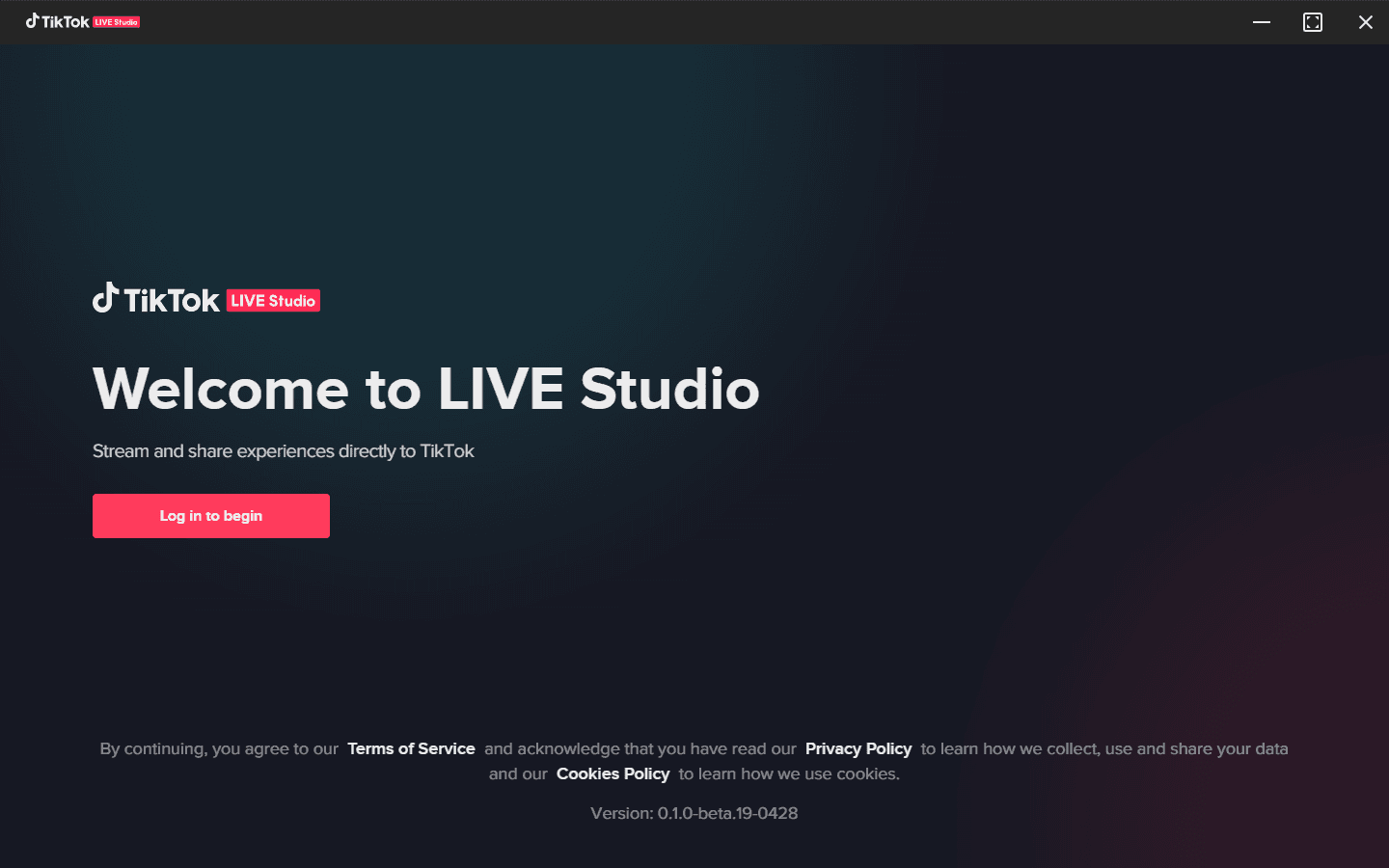 TikTok LIVE Studio Guideline
