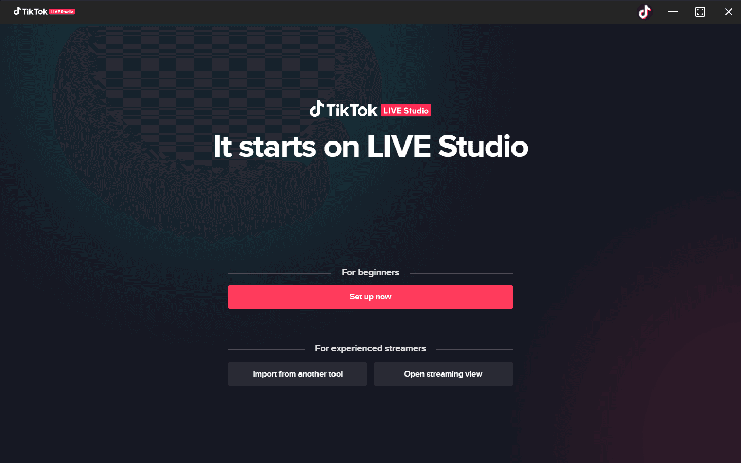 TikTok Live Studio 0.17 - Download for PC Free